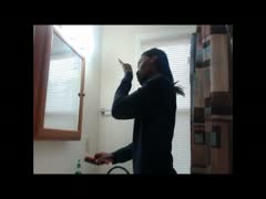 Black female urination